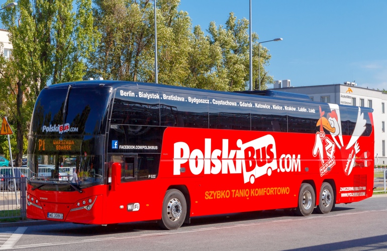 Bus in Poland