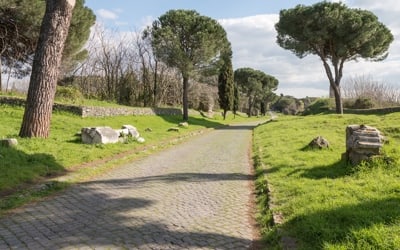 The Appian Way, St Sebastian catacombs & the Aqueduct Park coach tour