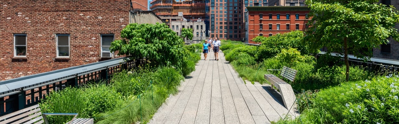 New York High Line Park Walking Tour